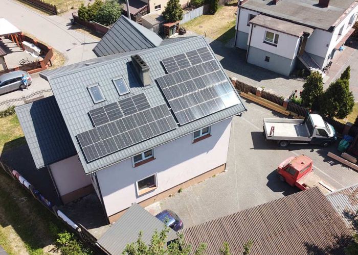 Instalacja fotowoltaiczna o mocy 6,88 KW w miejscowości Serock