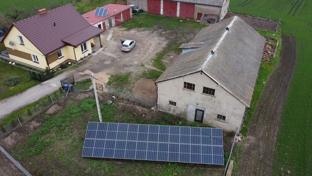Instalacja na gruncie w gminie Papowo Biskupie o mocy 9,88 kWp